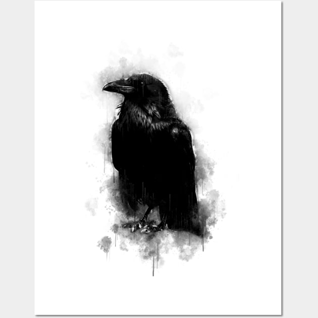 Raven Wall Art by juyodesign